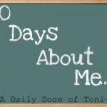 30 Days About Me. Something I am OCD About