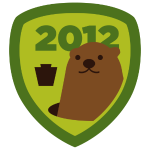 Groundhog Day Badge on Foursquare