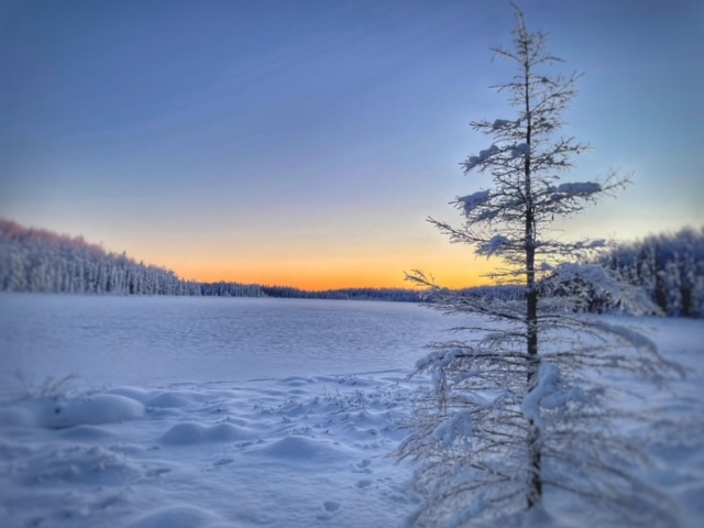 Sunset on Windy Lake Robert Forto