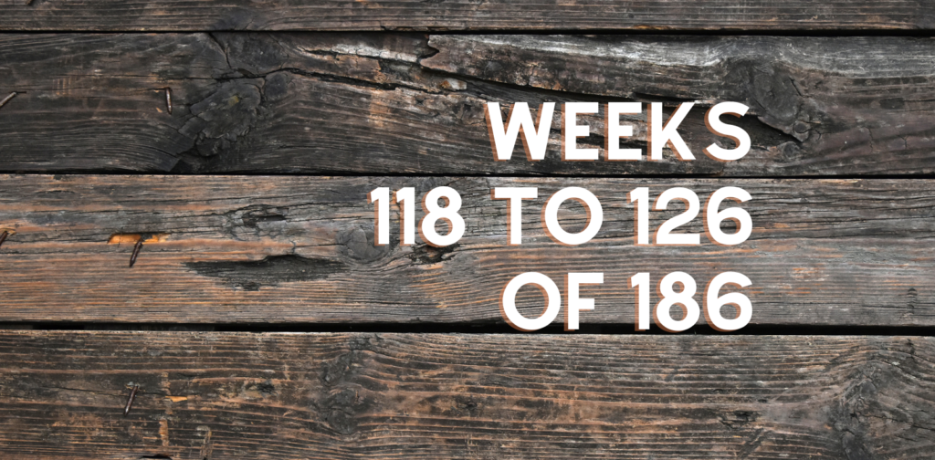 weeks 118 to 126 of 186 bmal 780 and bmal 786