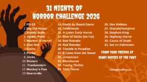31 Nights of Horror 2026